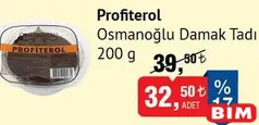 OSMANOĞLU DAMAK TADI PROFİTEROL 200 G fiyat ve kampanya bilgisi